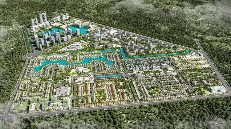 Đất nền dự án ECity Tân Đức hưởng lợi từ quy hoạch huyện Đức Hoà